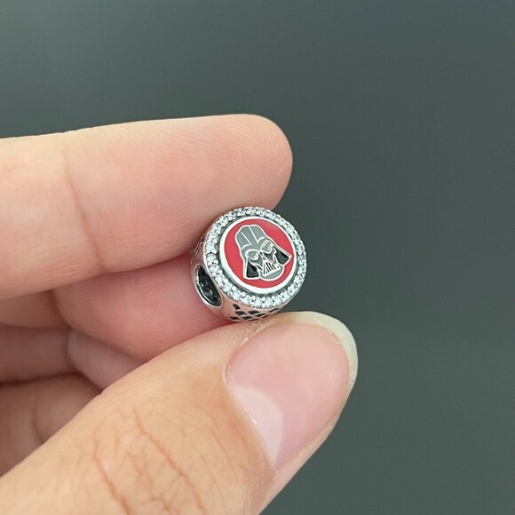 Pandora Jewelry - Disney Parks Pandora Darth Vader Star Wars Button Charm